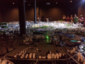 Miniature KL display in the City Gallery